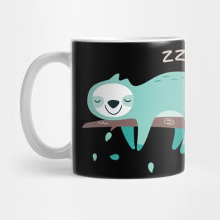 Sleeping Lazy Sloth Mug